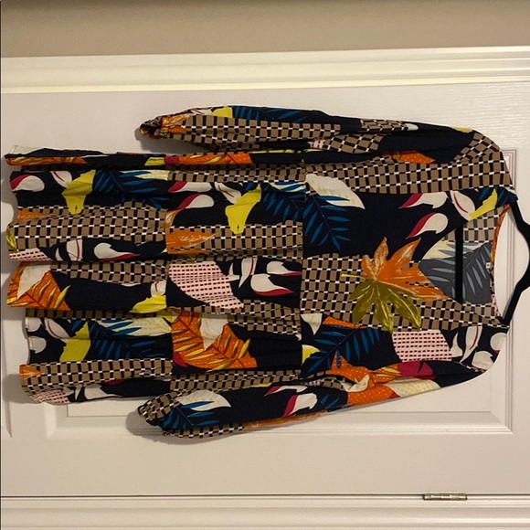 Tiered patterned dress - Picture 1 of 3